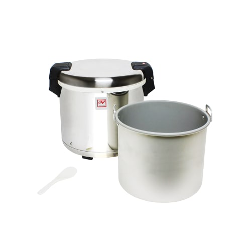 Thunder Group SEJ22000 50 cup Electric Rice Warmer - Stainless Steel, 120v
