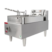 Wells F-15 Countertop Electric Fryer - (1) 15 lb Vat, 208-240v