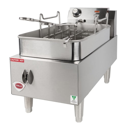 Wells F-15 Countertop Electric Fryer - (1) 15 lb Vat, 208-240v