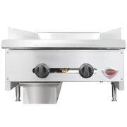 Wells HDG-2430G 24" Gas Griddle w/ Manual Controls - 3/4" Steel Plate, Convertible