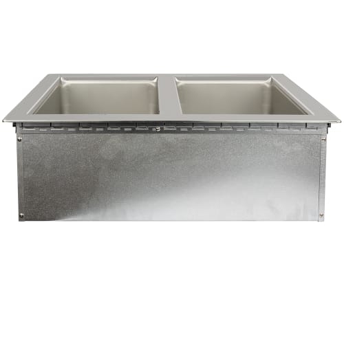 Wells MOD-200TDM-QS Drop-In Hot Food Well w/ (2) Full Size Pan Capacity, 208 240v/60/1ph
