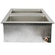 Wells MOD-200TDM-QS Drop-In Hot Food Well w/ (2) Full Size Pan Capacity, 208 240v/60/1ph