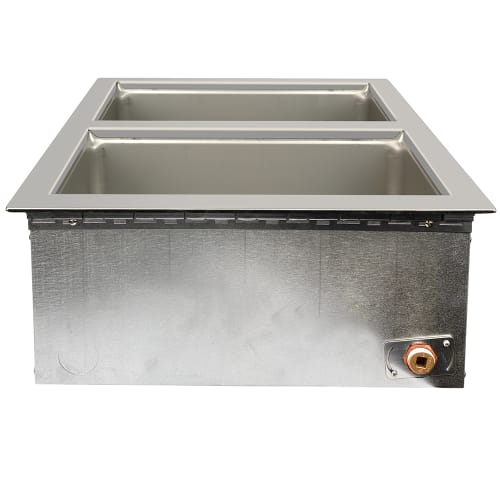 Wells MOD-200TDM-QS Drop-In Hot Food Well w/ (2) Full Size Pan Capacity, 208 240v/60/1ph