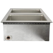 Wells MOD-200TDM-QS Drop-In Hot Food Well w/ (2) Full Size Pan Capacity, 208 240v/60/1ph