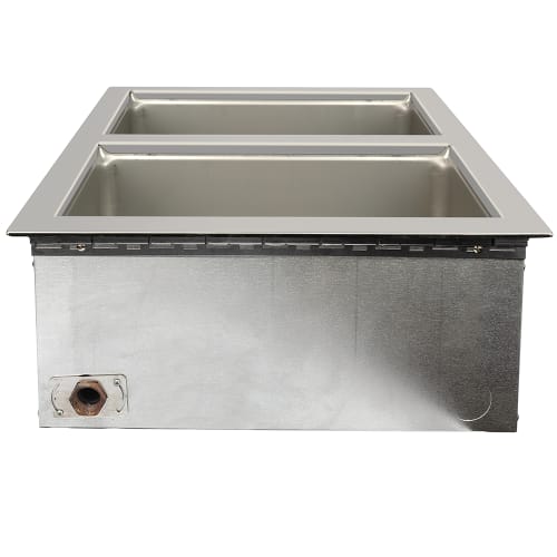 Wells MOD-200TDM-QS Drop-In Hot Food Well w/ (2) Full Size Pan Capacity, 208 240v/60/1ph