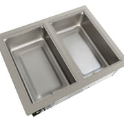 Wells MOD-200TDM-QS Drop-In Hot Food Well w/ (2) Full Size Pan Capacity, 208 240v/60/1ph