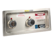 Wells MOD-200TDM-QS Drop-In Hot Food Well w/ (2) Full Size Pan Capacity, 208 240v/60/1ph