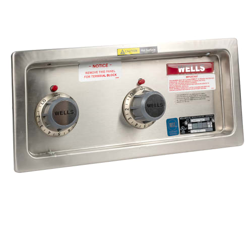 Wells MOD-200TDM-QS Drop-In Hot Food Well w/ (2) Full Size Pan Capacity, 208 240v/60/1ph