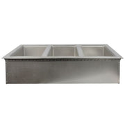 Wells MOD-300TDM-QS Drop-In Hot Food Well w/ (3) Full Size Pan Capacity, 208 240v/1ph
