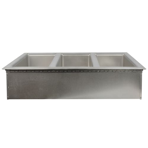 Wells MOD-300TDM-QS Drop-In Hot Food Well w/ (3) Full Size Pan Capacity, 208 240v/1ph