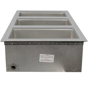 Wells MOD-300TDM-QS Drop-In Hot Food Well w/ (3) Full Size Pan Capacity, 208 240v/1ph