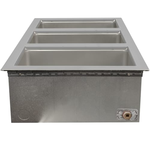 Wells MOD-300TDM-QS Drop-In Hot Food Well w/ (3) Full Size Pan Capacity, 208 240v/1ph