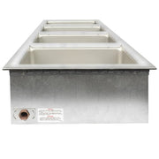 Wells MOD-400TDM/AF Drop-In Hot Food Well w/ (4) Full Size Pan Capacity, 208-240v