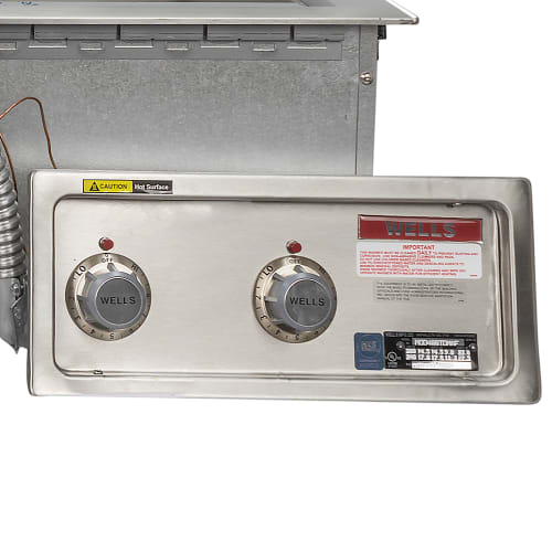 Wells MOD-400TDM/AF Drop-In Hot Food Well w/ (4) Full Size Pan Capacity, 208-240v
