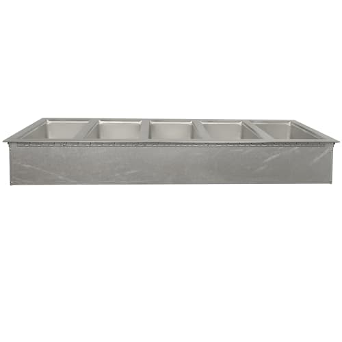 Wells MOD-500TDM Drop-In Hot Food Well w/ (5) Full Size Pan Capacity, 208-240v