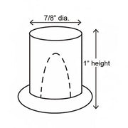 Hoshizaki AM-50BAJ-AD 14 7/8"W Top Hat Undercounter Ice Machine - 55 lbs/day, Air Cooled, ADA, Gravity Drain, 115v