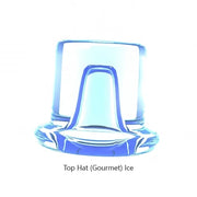 Hoshizaki AM-50BAK-ADDS 14 7/8"W Top Hat Undercounter Ice Machine - 54 lbs/day, Air Cooled, ADA, Gravity Drain, 115v
