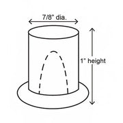 Hoshizaki AM-50BAK-ADDS 14 7/8"W Top Hat Undercounter Ice Machine - 54 lbs/day, Air Cooled, ADA, Gravity Drain, 115v