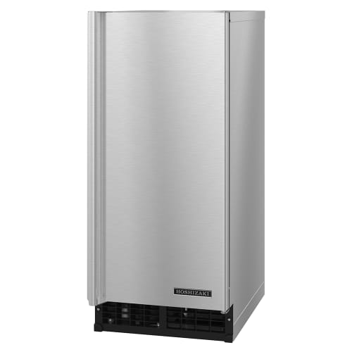 Hoshizaki C-80BAJ 14 7/8"W Nugget Undercounter Ice Machine - 80 lbs/day, Air Cooled, Gravity Drain, 115v