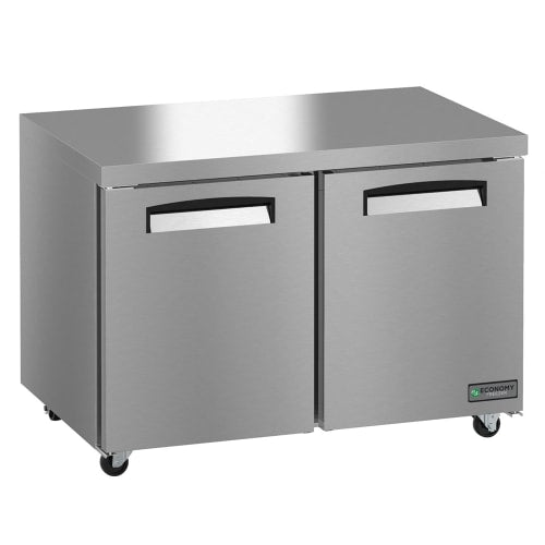 Hoshizaki EUF48A 47 3/4" Undercounter Freezer w/ (2) Sections & (2) Doors, 115v