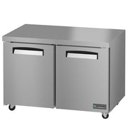 Hoshizaki EUF48A 47 3/4" Undercounter Freezer w/ (2) Sections & (2) Doors, 115v
