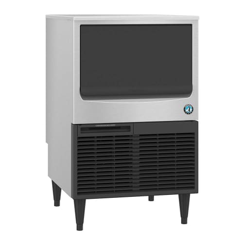 Hoshizaki KM-116BAJ 125 lb KM Series Crescent Cube Ice Machine w/ Bin - 53 lb Storage, Air Cooled, 115v