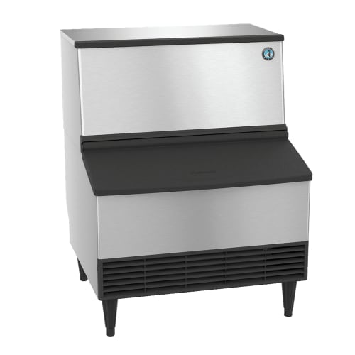 Hoshizaki KM-301BAJ 290 lb KM Series Crescent Cube Ice Machine w/ Bin - 100 lb Storage, Air Cooled, 115v