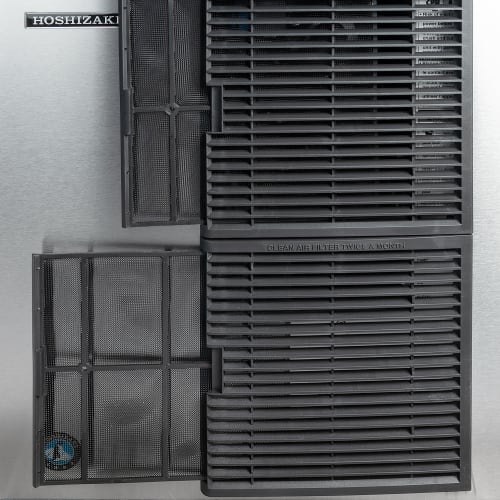 Hoshizaki KM-350MAJ 22" Crescent Cube Ice Machine Head - 489 lb/24 hr, Air Cooled, 115v/1ph