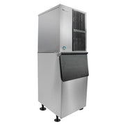 Hoshizaki KM-350MAJ/B-300SF 489 lb Slim-Line Crescent Cube Ice Machine w/ Bin - 300 lb Storage, Air Cooled, 115v