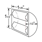 Hoshizaki KM-520MAJ 22" Crescent Cube Ice Machine Head - 556 lb/24 hr, Air Cooled, 115v/1ph