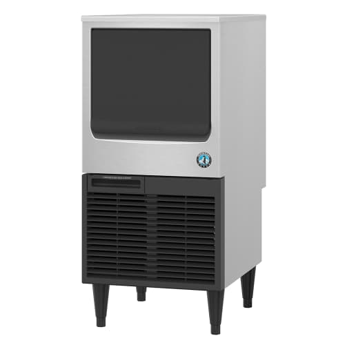 Hoshizaki KM-81BAJ 17 3/4" Crescent Cube Undercounter Ice Machine - 78 lbs/day, Air Cooled, ADA