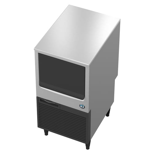 Hoshizaki KM-81BAJ 17 3/4" Crescent Cube Undercounter Ice Machine - 78 lbs/day, Air Cooled, ADA