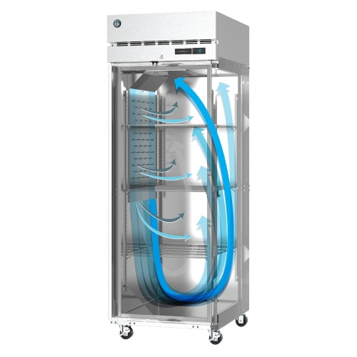 Hoshizaki R1A-FSL Steelheart 28" One Section Reach In Refrigerator, (1) Left Hinge Solid Door, 115v