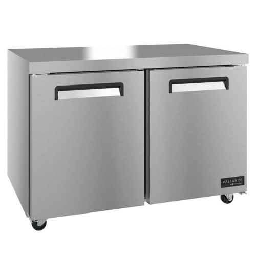 Hoshizaki VUF48A 47 3/4" Valiance® Undercounter Freezer w/ (2) Sections & (2) Doors, 115v
