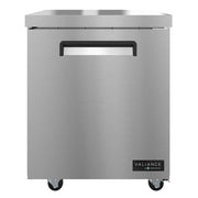 Hoshizaki VUR27A 26 3/4" Valiance® Undercounter Refrigerator w/ (1) Section & (1) Door, 115v