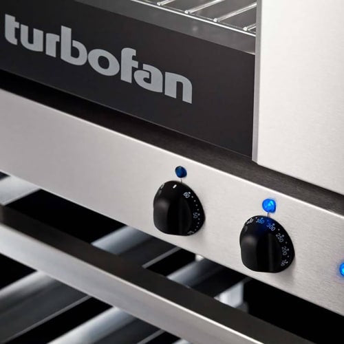 Moffat E22M3 Turbofan® Single Half Size Electric Convection Oven - 1.5 kW, 110 120v/1ph