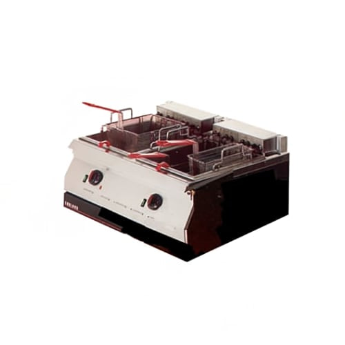 Garland ED-30SFT Countertop Electric Fryer - (2) 15 lb Vats, 208v/3ph