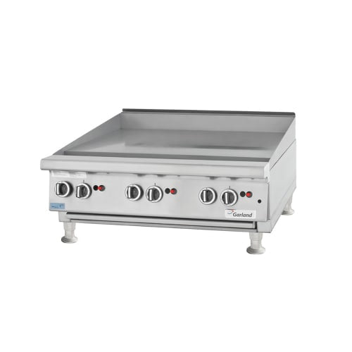 Garland GTGG60-GT60M 59" Gas Griddle w/ Thermostatic Controls - 1" Steel Plate, Natural Gas