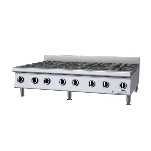 Garland GTOG48-8 48" Gas Hotplate w/ (8) Burners & Manual Controls, Natural Gas