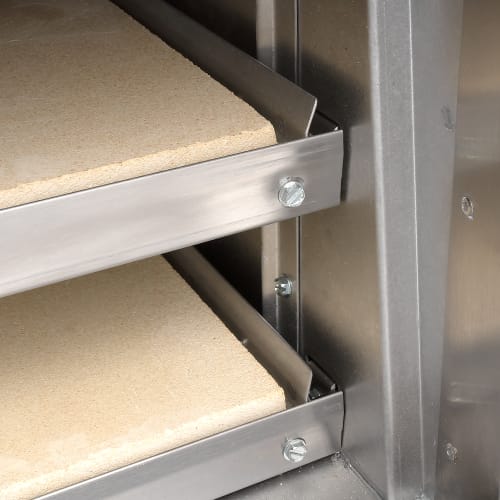Bakers Pride P18S HearthBake Countertop Single Multi-Purpose Deck Oven - 220-240v