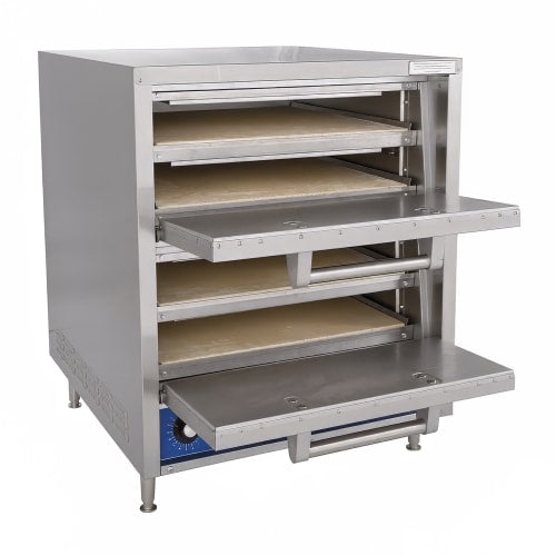 Bakers Pride P44S HearthBake Countertop Quadruple Multi-Purpose Deck Oven - 208v