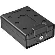 Barska Lock Box w/ Key Lock - 7 91/100"L x 6 1/4"W x 2 3/4"H, Steel (AX11812)