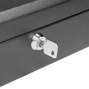 Barska Cash Box w/ Key Lock - (5) Compartment Tray, Steel, Black (CB11834)