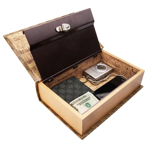 Barska Antique Map Lock Box w/ Key Lock - 7"W x 10 3/4"H, Steel (CB12480)