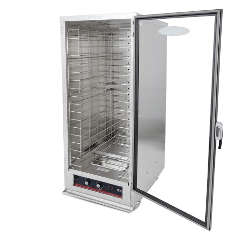 Carter-Hoffmann HL2-18 Full Height Non-Insulated Mobile Heated Cabinet w/ (18) Pan Capacity, 120v