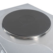Cadco LKR-220 15" Electric Hotplate w/ (1) Burner & Infinite Controls, 220v/1ph