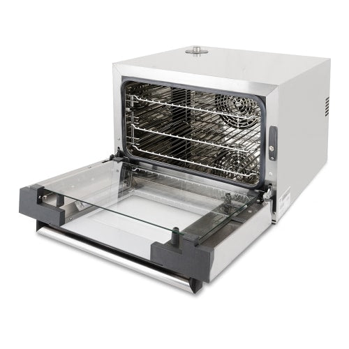Cadco XAFT-03HS-GD Half-Size Countertop Convection Oven, 120v