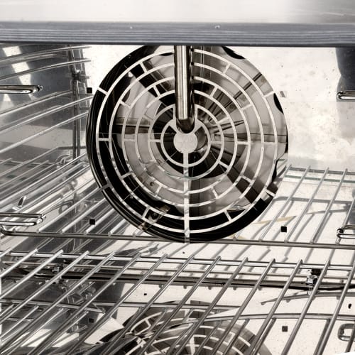 Cadco XAFT-04HS-TD Half-Size Countertop Convection Oven, 208/240v