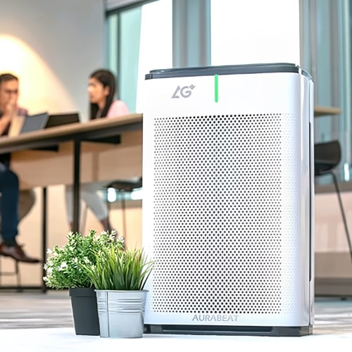 Brondell NSP-X1 Aurabeat Sanitizing Air Purifier w/ 1655 sq ft Coverage, 120v