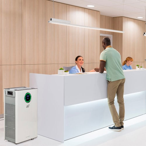 Brondell ASP-X1 Large Capacity 6-Stage Sanitizing Air Purifier w/ 1300 sq ft Coverage, 120v